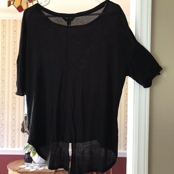 Lucky Brand Top High-Low Embroidered Slit *Read - Picture 3 of 7